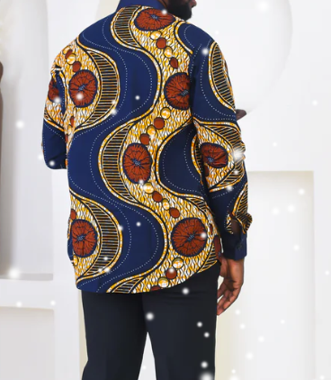 Rosey Road (African Print Shirt)
