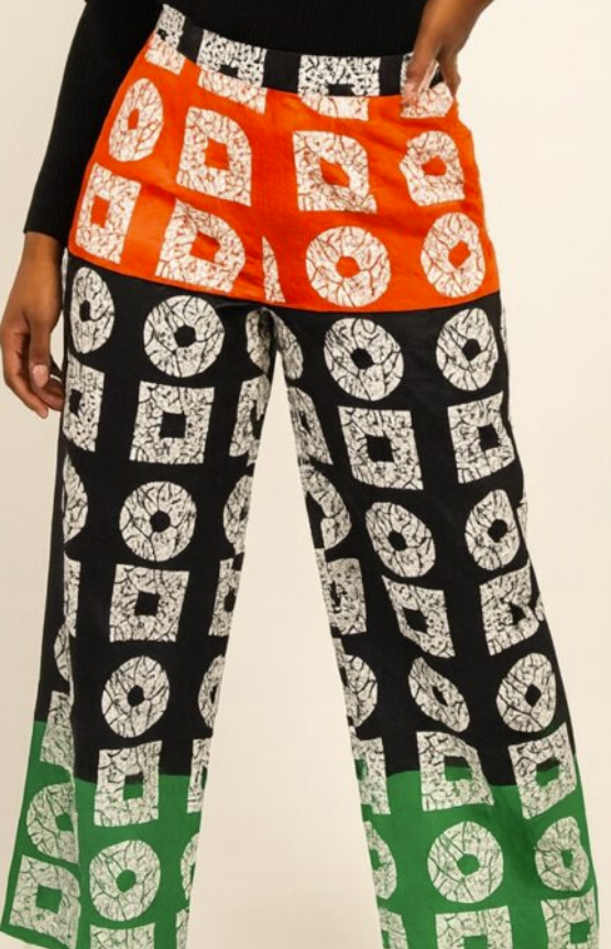 Circle Square Palazzo (African Print Pallazo Pants Ankara)