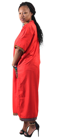 Royalty Files (Red Print Dress)