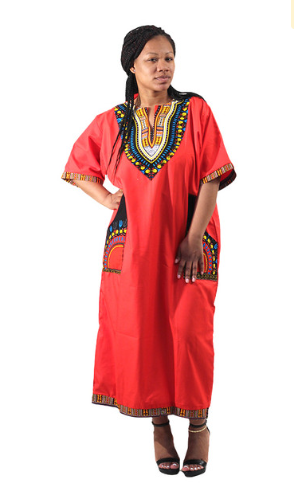 Royalty Files (Red Print Dress)