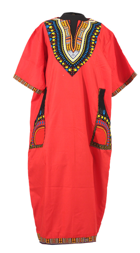 Royalty Files (Red Print Dress)